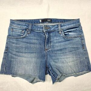 KUT From The Kloth Gidget Fray Shorts Women 8